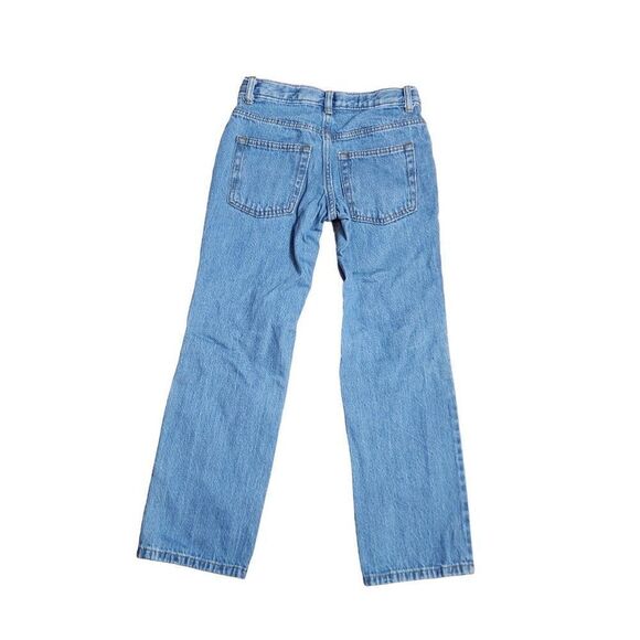 Cat & Jack Relaxed Straight Blue Jeans Size 8 Boys - Picture 1 of 8